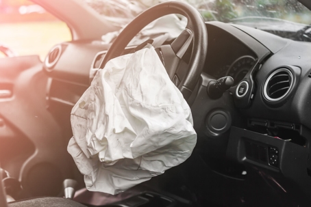 airbag in car