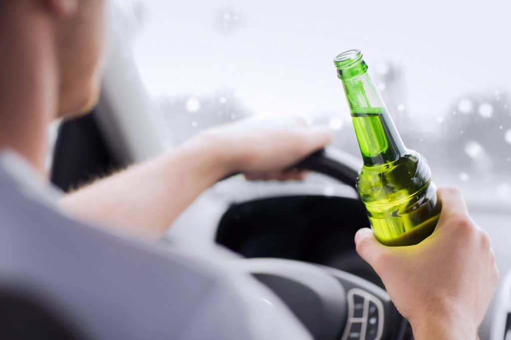 Driver Drinking while Driving