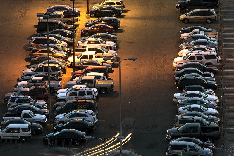 Used Car Parking Lot